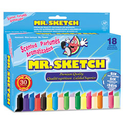 Sanford&reg; Mr. Sketch&reg; Scented Watercolor 18-Color Marker Set