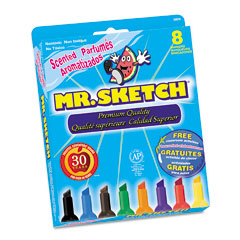Mr. Sketch&reg; Scented Watercolor Marker, 8-Color Set