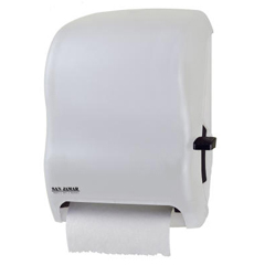 SANT1100WH - San Jamar Lever Roll Towel Dispenser without Transfer Mechanism