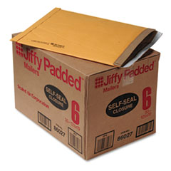 Jiffy� Padded Mailers with Plain or Self-Seal Flap in Bulk Cartons