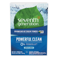 SEV22150CS - Seventh GenerationFree & Clear Natural Dishwasher Powder