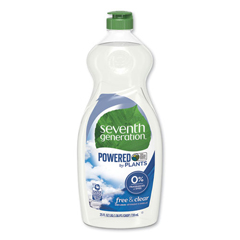 SEV22733CS - Seventh GenerationFree & Clear Natural Dishwashing Liquid