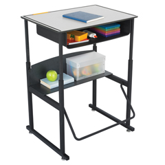 Buy AlphaBetter Desk, Premium Top with Book Box