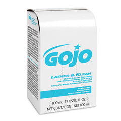 GOJ912612 - GOJO Lather & Klean Body & Hair Shampoo 800 mL Bag In Box Refills