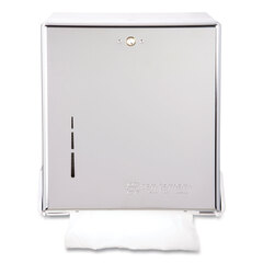 True Fold&reg; Metal Front Cabinet Towel Dispenser