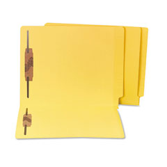 Buy S J Paper Water-Resistant And Paper Cut-Resistant Colored Reinforced End Tab File Folders With Fasteners