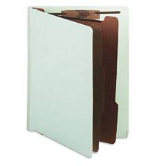 Buy S J Paper Six-Section Pressboard End Tab Classification Folders with Kraft Dividers