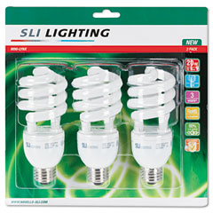 SLT26173 - SLI Lighting Mini Lynx Spiral Cool White Fluorescent Bulb