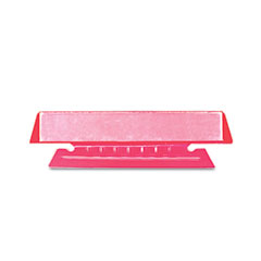 Smead&reg; Vinyl Index Tabs & Inserts For Hanging File Folders