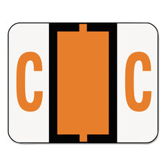 A-Z Color-Coded End Tab Filing Labels