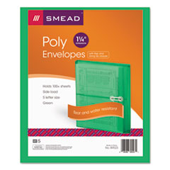 Ultracolor® Expandable Side Load Poly String Tie Envelopes