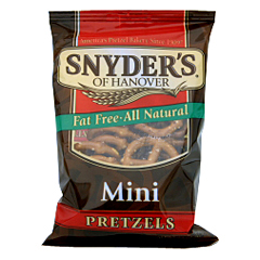 BFVSNY02217 - Snyder's Of Hanover Mini Pretzels Fat Free