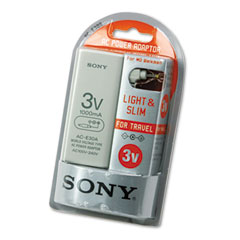 Sony&reg; AC Adapter for Standard & Microcassette Recorders