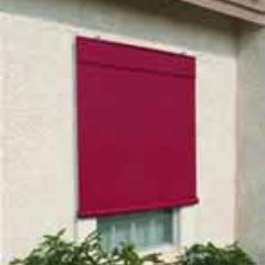 4' Shade - Burgundy