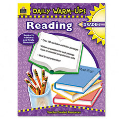 Teacher Created Resources Daily Warm-Ups: Reading