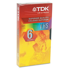 TDK Standard Grade VHS Video Tape