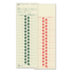 Buy 3-1/2 x 10-1/2 Time Clock Cards for Simplex
