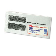 TOPS&reg; Double Window Tax Form Envelopes