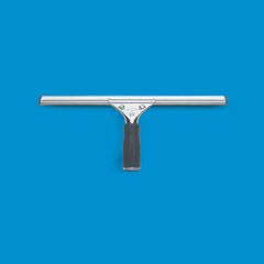 Pro Stainless Steel Window Squeegees, Complete with Handle, Channel and Rubber Blade
