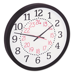 Universal™ Two-Color Numerals Wall Clock