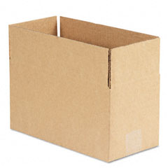 UNV166206 - Universal&trade; Brown Corrugated Fixed-Depth Shipping Box