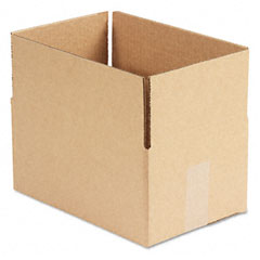 UNV166214 - Universal&trade; Brown Corrugated Fixed-Depth Shipping Box