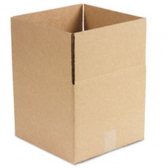 UNV166221 - Universal&trade; Brown Corrugated Fixed-Depth Shipping Box