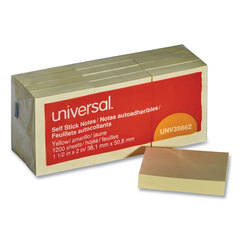 Standard Self-Stick Yellow Note Pads