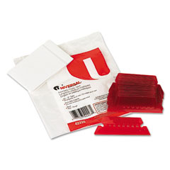 UNV42228 - Universal&reg; Hanging File Folder Plastic Index Tabs