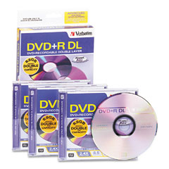 VER95014 - Verbatim&reg; DVD+R Dual Layer Recordable Disc