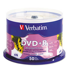 VER95136 - Verbatim&reg; DVD+R Recordable Disc