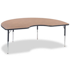 VIR48KID72084 - Virco 4000 Series Kidney Shaped Activity Table