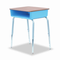 VIR78538504002 - Virco 785 Open-Front Student Desks with Colored Bookboxes