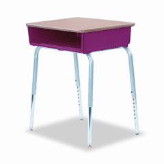 VIR78538507002 - Virco 785 Open-Front Student Desks with Colored Bookboxes