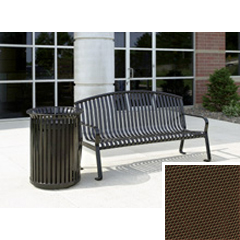 WAUMF2201BR - Wausau TileBench with arched back