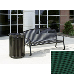 WAUMF2201FG - Wausau TileBench with arched back