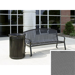 WAUMF2201GY - Wausau TileBench with arched back