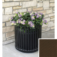 WAUMF8010BR - Wausau TileMetal Armor Planter