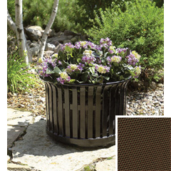 WAUMF8011BR - Wausau TileMetal Armor Planter