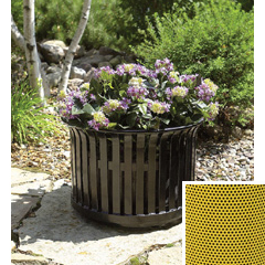 WAUMF8011Y - Wausau TileMetal Armor Planter
