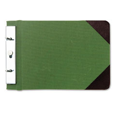 WLJ27805 - Wilson Jones&reg; Canvas Sectional Post Binder