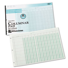 Buy Wilson Jones Column Write Side Bound Columnar Pad