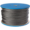 Aircraft Quality Wire Ropes (Quantity : 250 Feet Per Carton, Dia. : 1/8 in [Min], 3/16 in [Max], No. of Strands : 7)