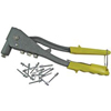 Riveter Sets (Includes : Riveter, Aluminum Blind Rivets, (4) Nozzles Sizes, Body Material : Die Cast Aluminum, Jaw Material : Heat Treated Steel)