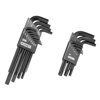 Combination Hex Key Sets (Measuring System : Inch/Metric, Tip Size : 0.050 in, 1/16 in, 5/64 in, 3/32 in, 7/64 in, 1/8 in, 9/64 in, 5/32 in, 3/16 in, 7/32 in, 1/4 in, 5/16 in, 3/8 in, 1.500 mm, 2 mm, 2.500 mm, 3 mm, 4 mm, 5 mm, 6 mm, 8 mm, 10 mm, Tip Type : Hex)