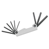 HI-VIS� Blue Long Fold-Ups (Quantity : 5 Sets per Box, Measuring System : Metric, Tip Size : 4 mm, 5 mm, 6 mm, 8 mm, 10 mm)