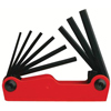 HI-VIS� Orange Standard Fold-Ups (Measuring System : Inch, Tip Size : 0.050 in, 1/16 in, 5/64 in, 3/32 in, 7/64 in, 1/8 in, 9/64 in, 5/32 in, Tip Type : Hex)