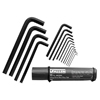Long Arm Hex Key Sets (Measuring System : Inch, Tip Size : 0.050 in, 1/16 in, 5/64 in, 3/32 in, 1/8 in, 5/32 in, 3/16 in, 7/32 in, 1/4 in, 5/16 in, 3/8 in, 0.050 in [Min], 3/8 in [Max], Tip Type : Hex)