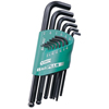 Ball Plus� Hex Key Sets (Measuring System : Metric, Tip Size : 1.500 mm, 2 mm, 2.500 mm, 3 mm, 4 mm, 5 mm, 6 mm, 8 mm, 10 mm, Tip Type : Hex Ball)