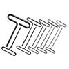 Metric Loop Handle Hex Key Sets (Measuring System : Metric, Tip Size : 2 mm, 2.500 mm, 3 mm, 4 mm, 5 mm, 6 mm, 8 mm, 10 mm, Tip Type : Hex)